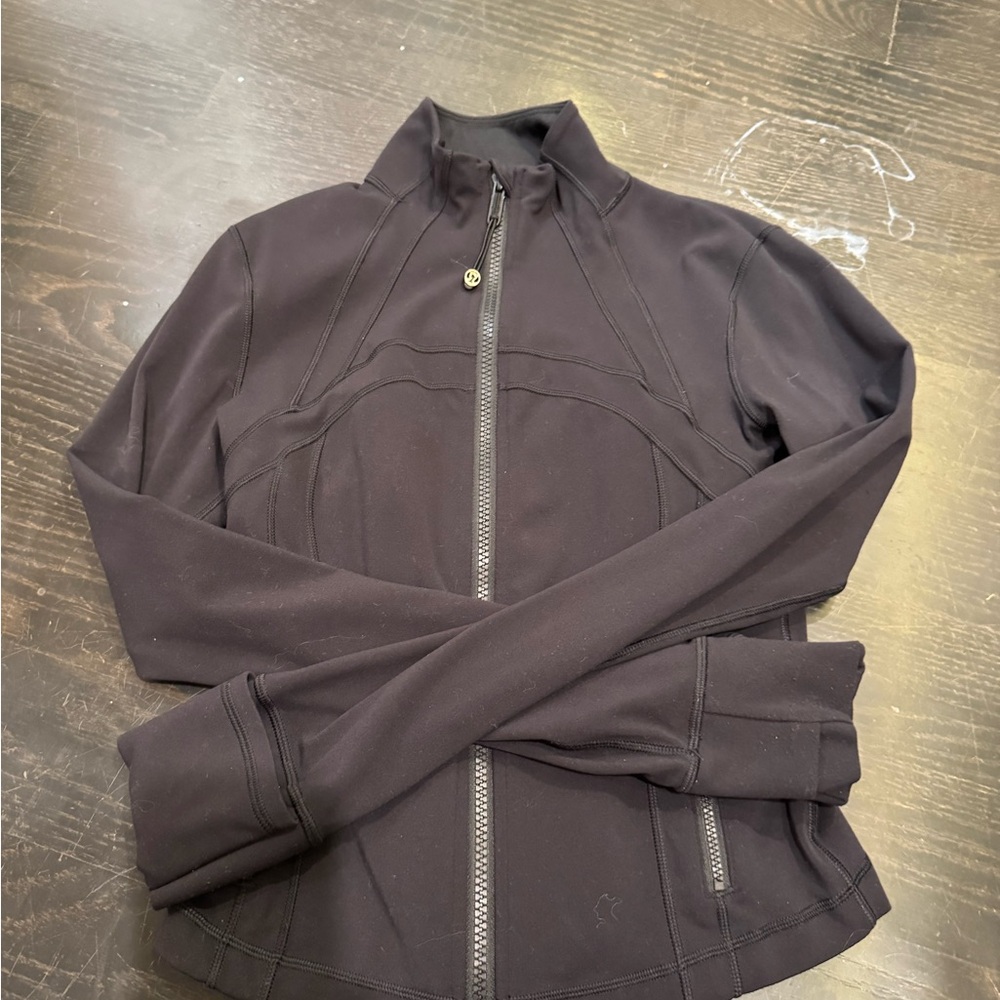 lululemon cropped define jacket black